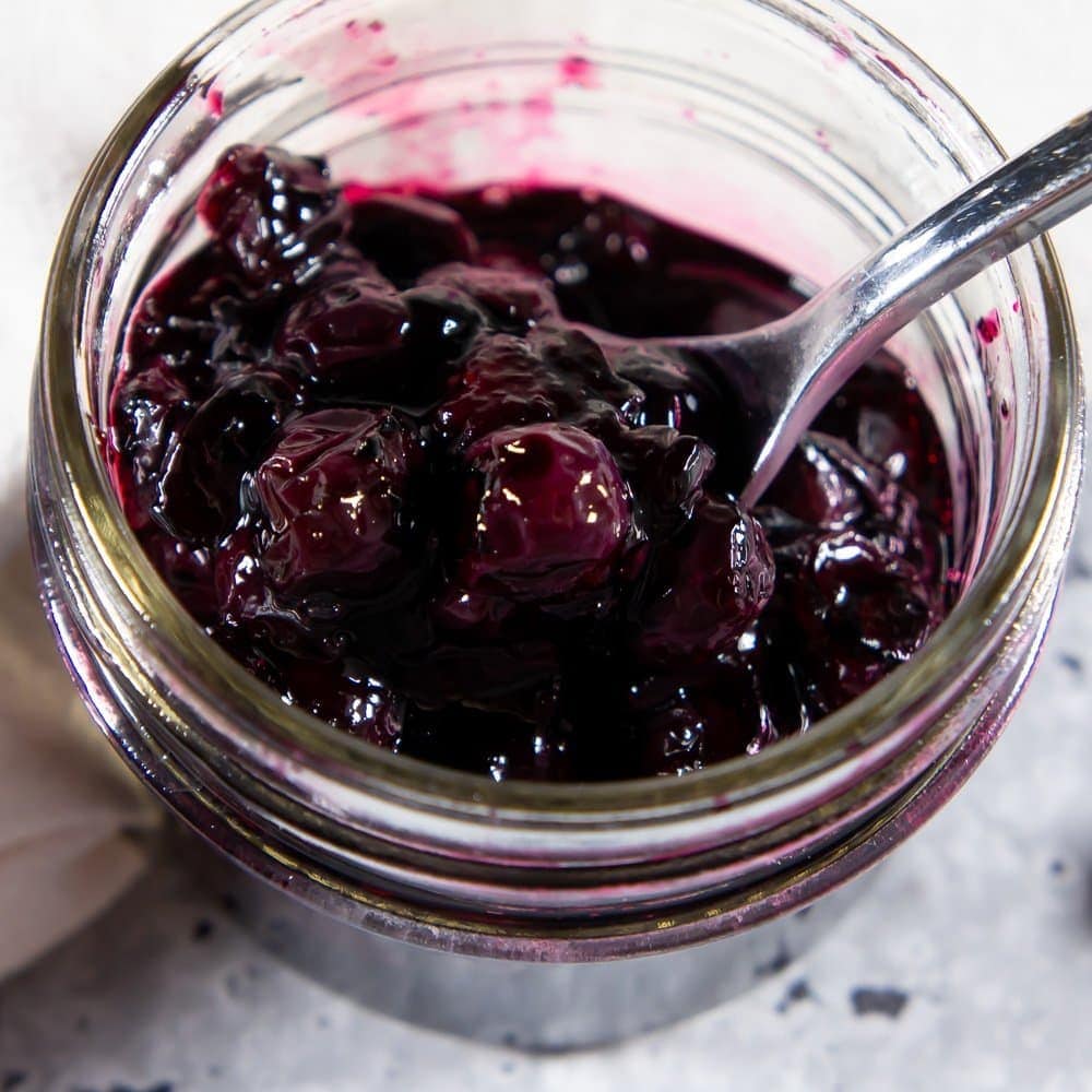 Quick Easy Blueberry Compote The Flour Handprint,Gourmet Food Online Uk
