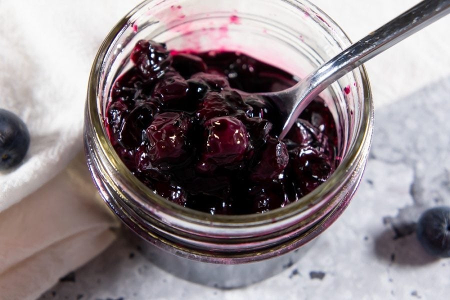 blueberry compote