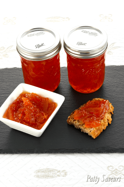 grapefruit marmalade with toast