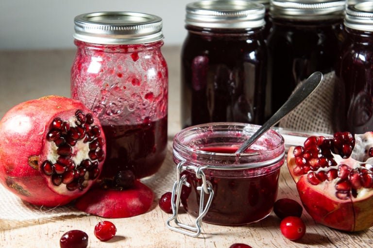 Pomegranate Cranberry Jam