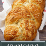 loaf of asiago bread