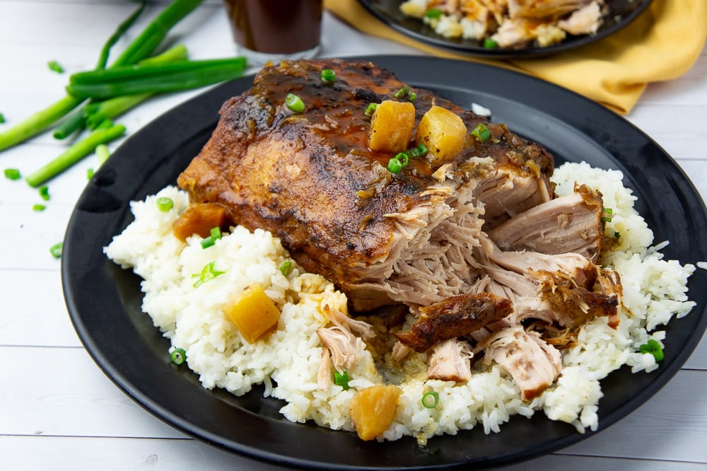 Crock pot Pineapple Pork Loin - The Flour Handprint