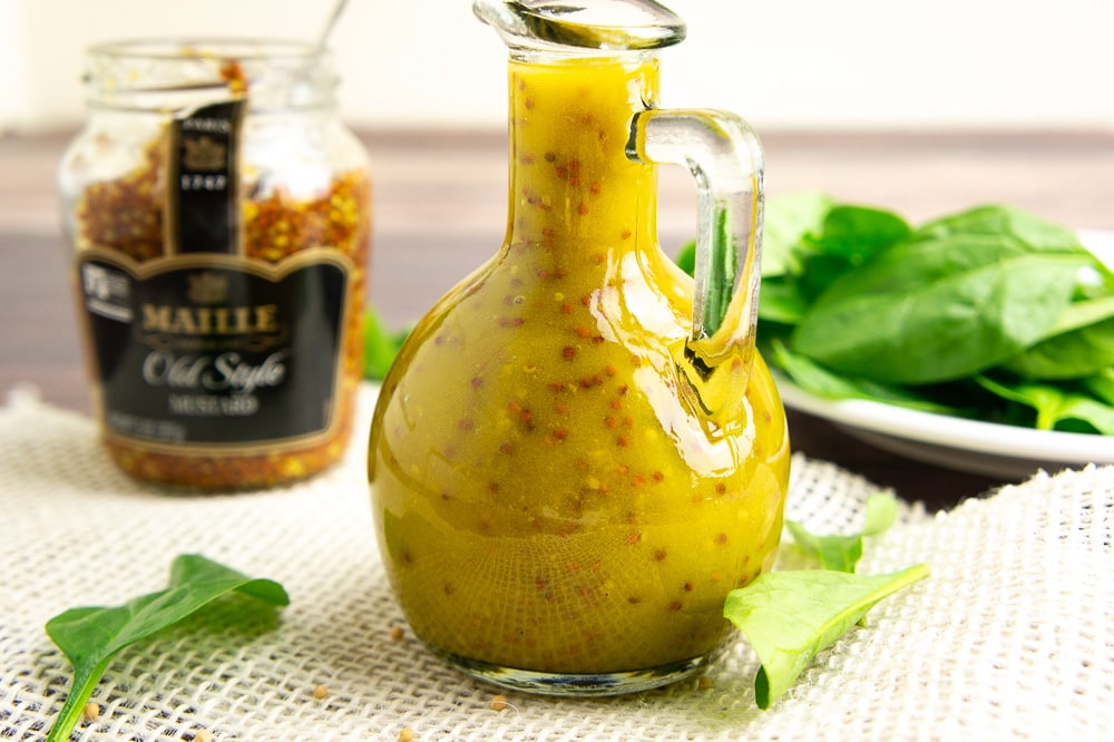 Maple Mustard Vinaigrette - The Flour Handprint