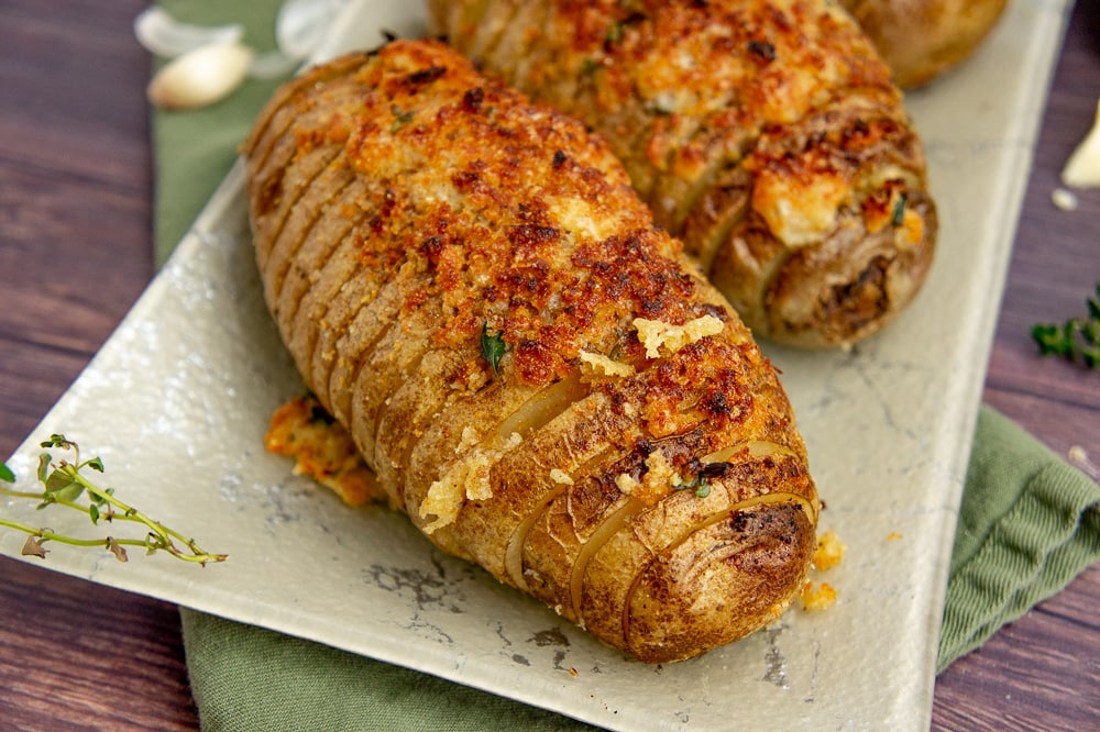 Hasselback Potato Gratin Recipe