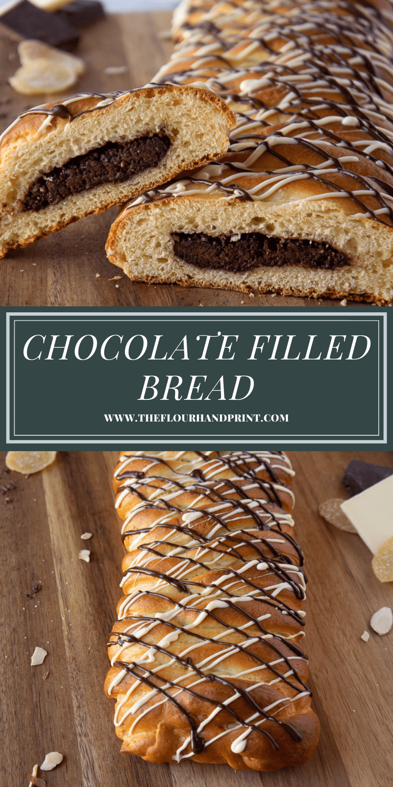 Chocolate Filled Bread The Flour Handprint