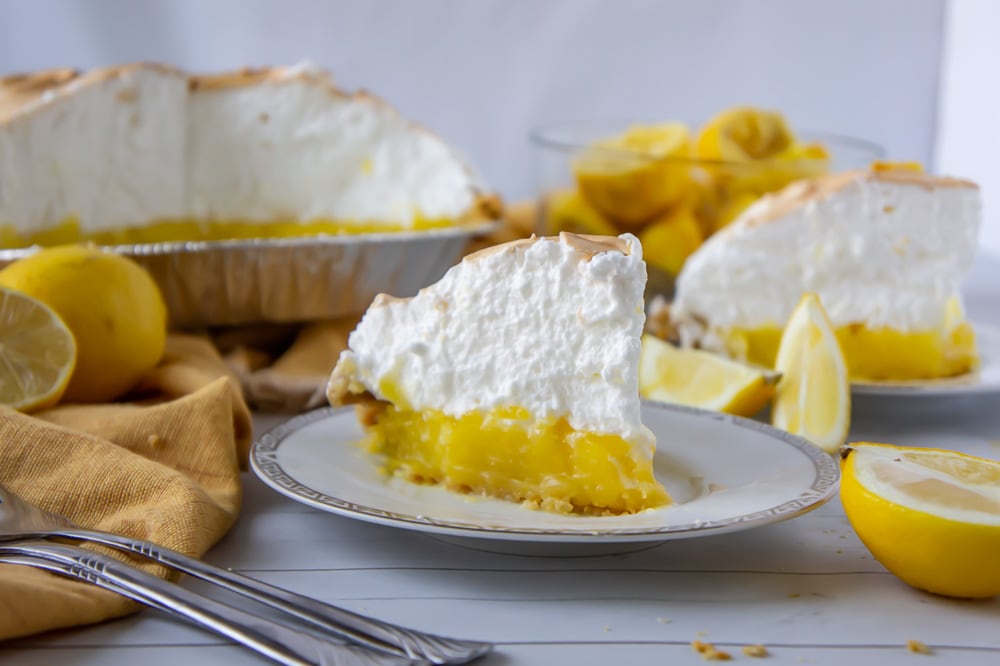 Homemade Lemon Meringue Pie - The Flour Handprint