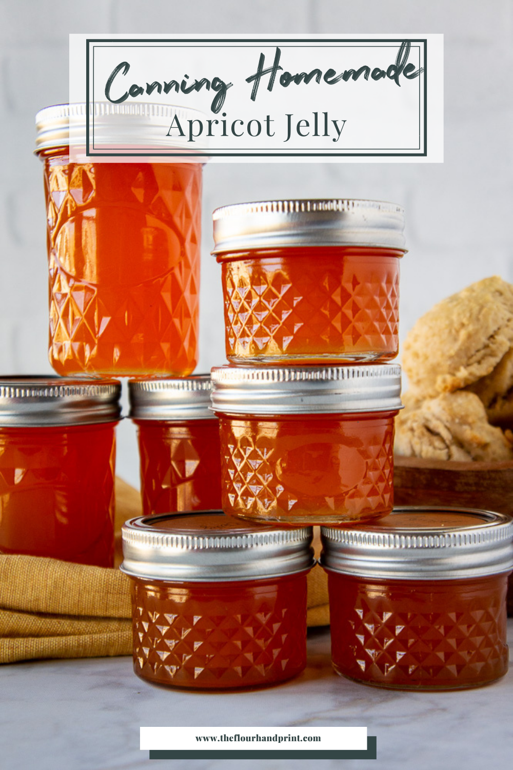 Apricot Jelly (Canning Recipe) The Flour Handprint