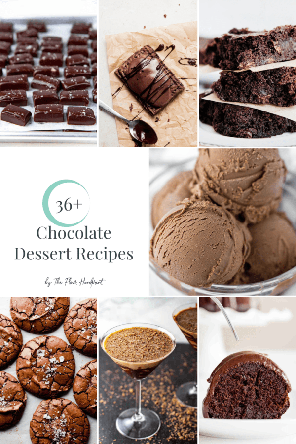 Collage of Chocolate Dessert Recipes 