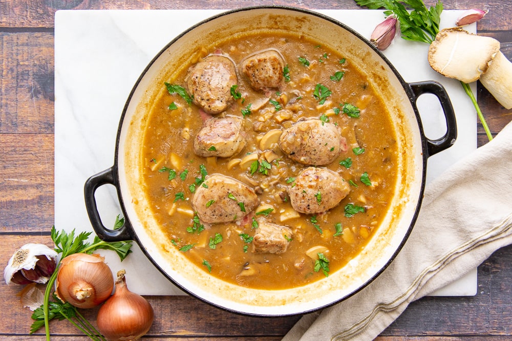 Pork Tenderloin with Mushroom Sauce