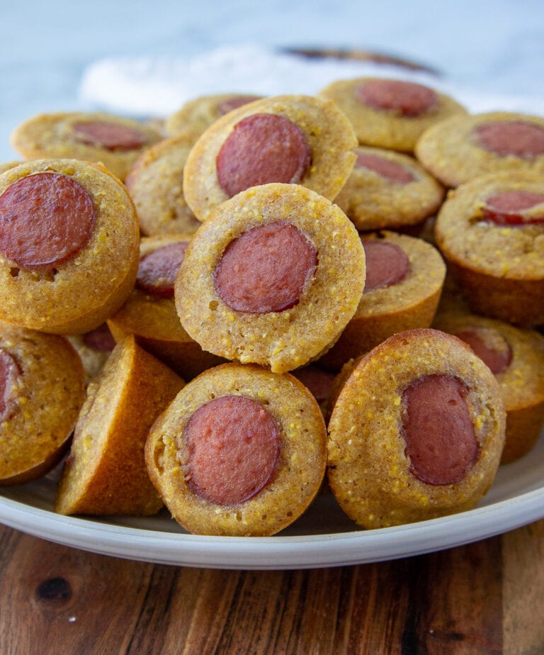 Homemade Mini Corn Dog Muffins