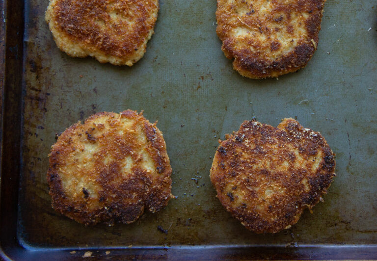 Homemade Ground Chicken Patties with Parmesan The Flour Handprint