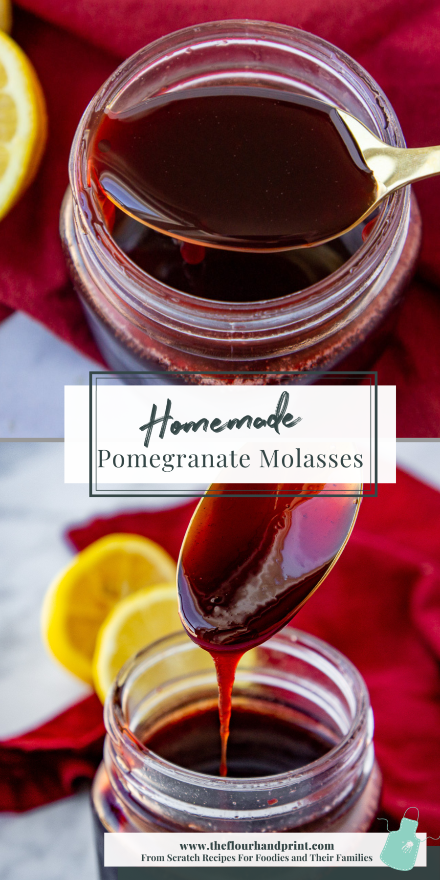 Homemade Pomegranate Molasses The Flour Handprint